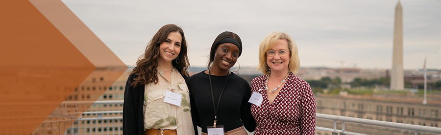 three women pose at TSPPPA event